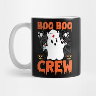 Boo Boo Crew Nurse Shirts Halloween Nurse Shirts for Women Mug